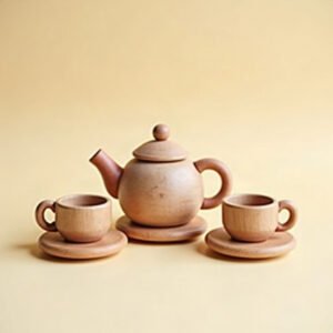 Wooden Tea Set